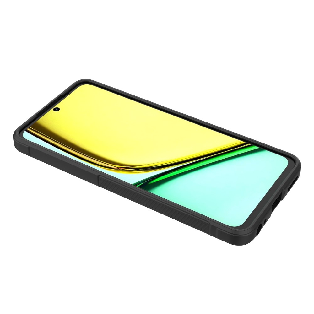 Rugg tartós zselés mobiltelefon borító Realme C67 - fekete