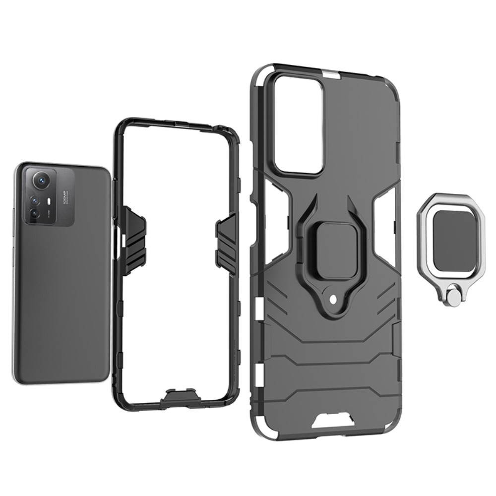 Guardy tartós borító a Xiaomi Redmi Note 12S-hez - fekete