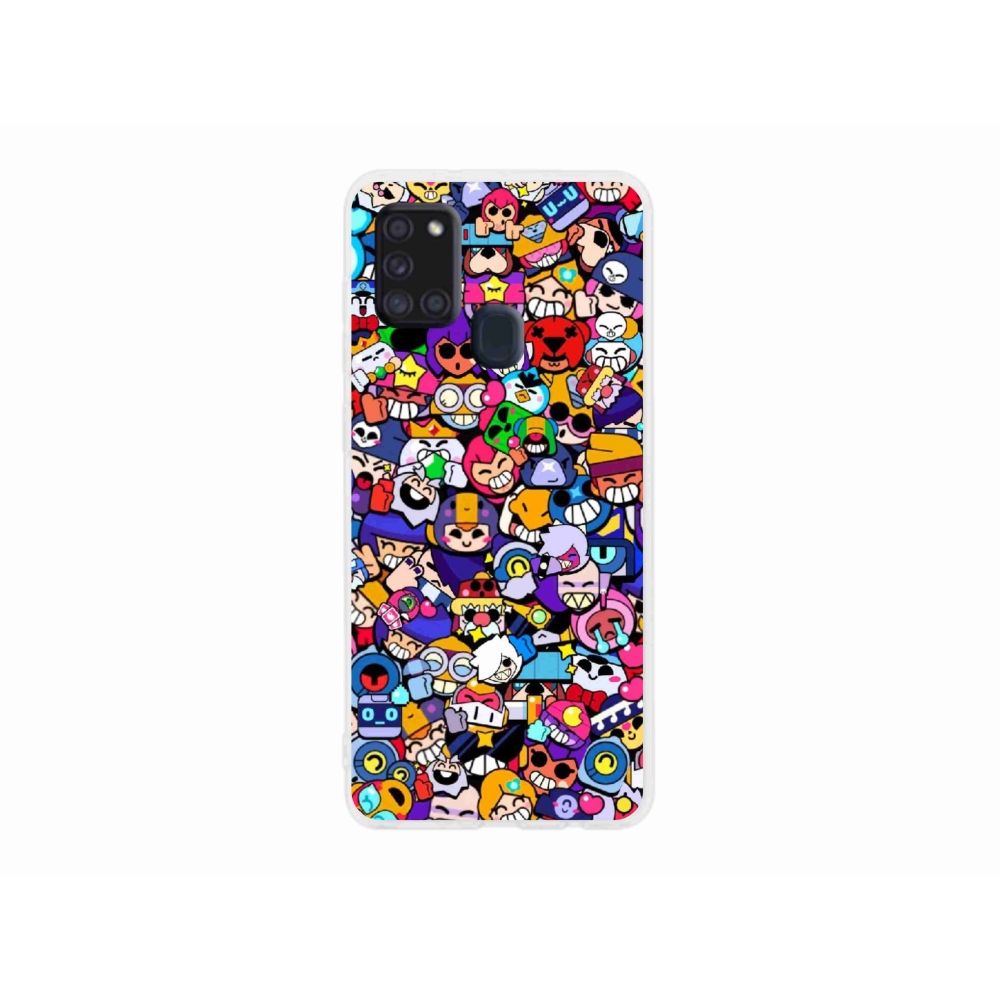 Gél borítás mmCase Samsung Galaxy A21s készülékhez - brawl stars 2