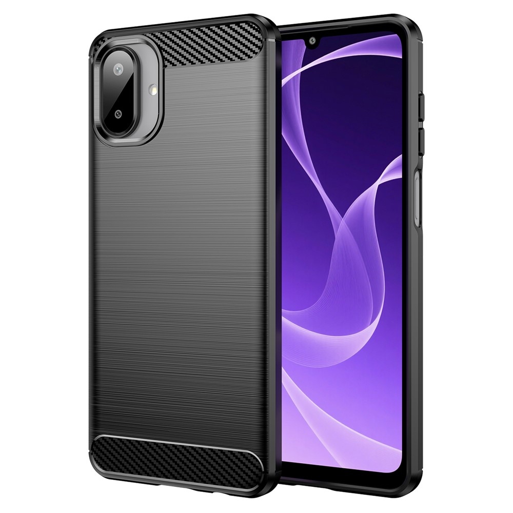 Szénálló zselés tok Samsung Galaxy A07 4G készülékhez - fekete