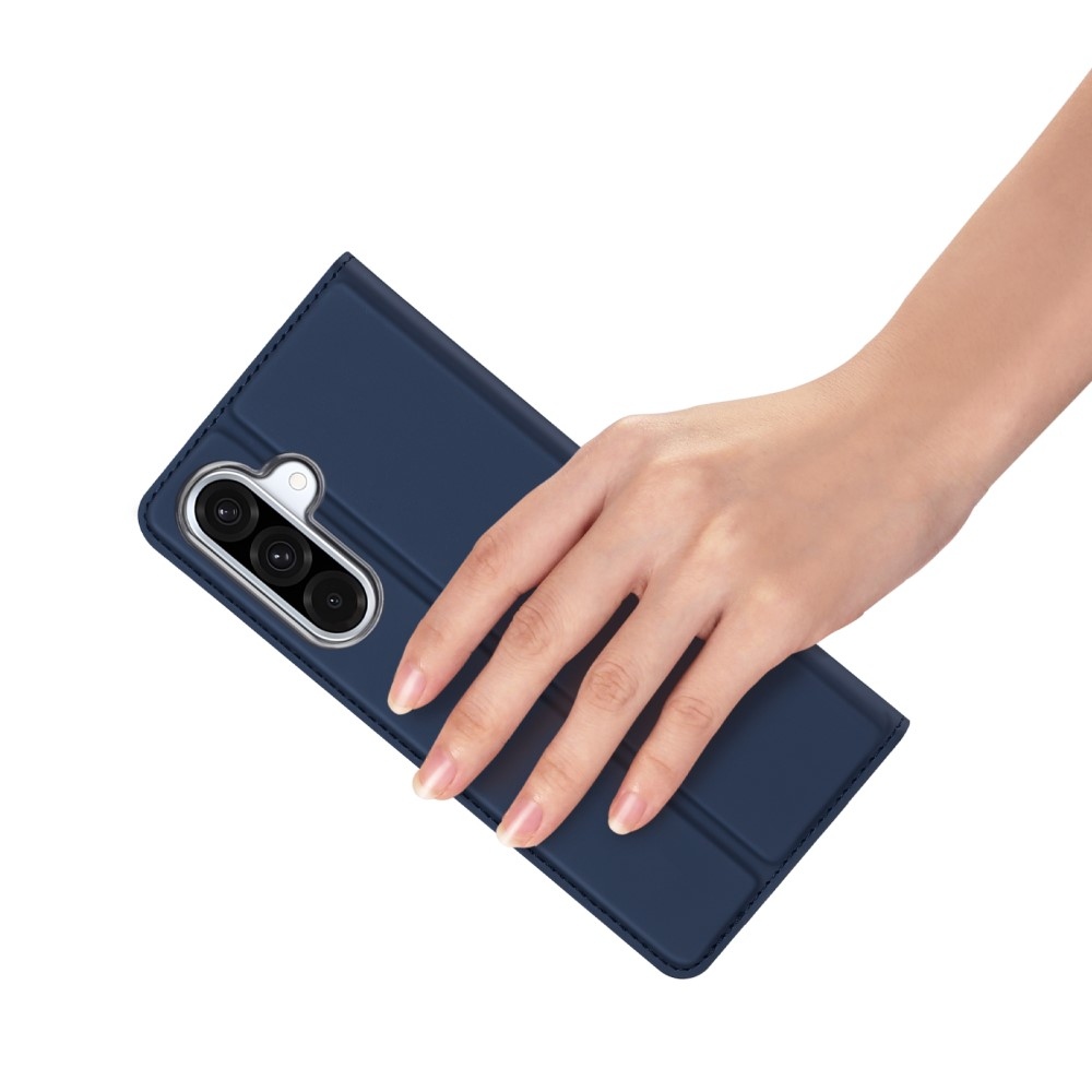 DUX könyvtáska Samsung Galaxy A36 5G/A56 5G - sötétkék színben