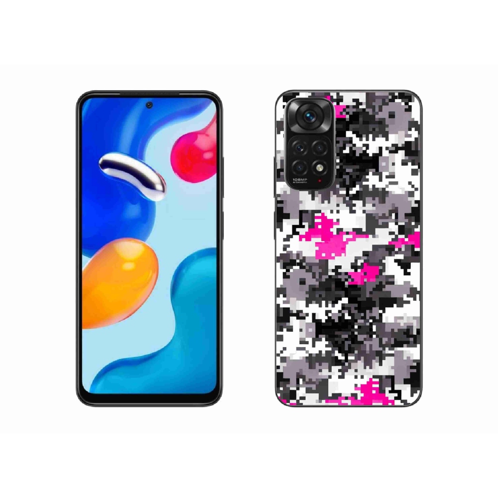Gél borítás mmCase a Xiaomi Redmi Note 11 4G-hez - terepszínű minta 4