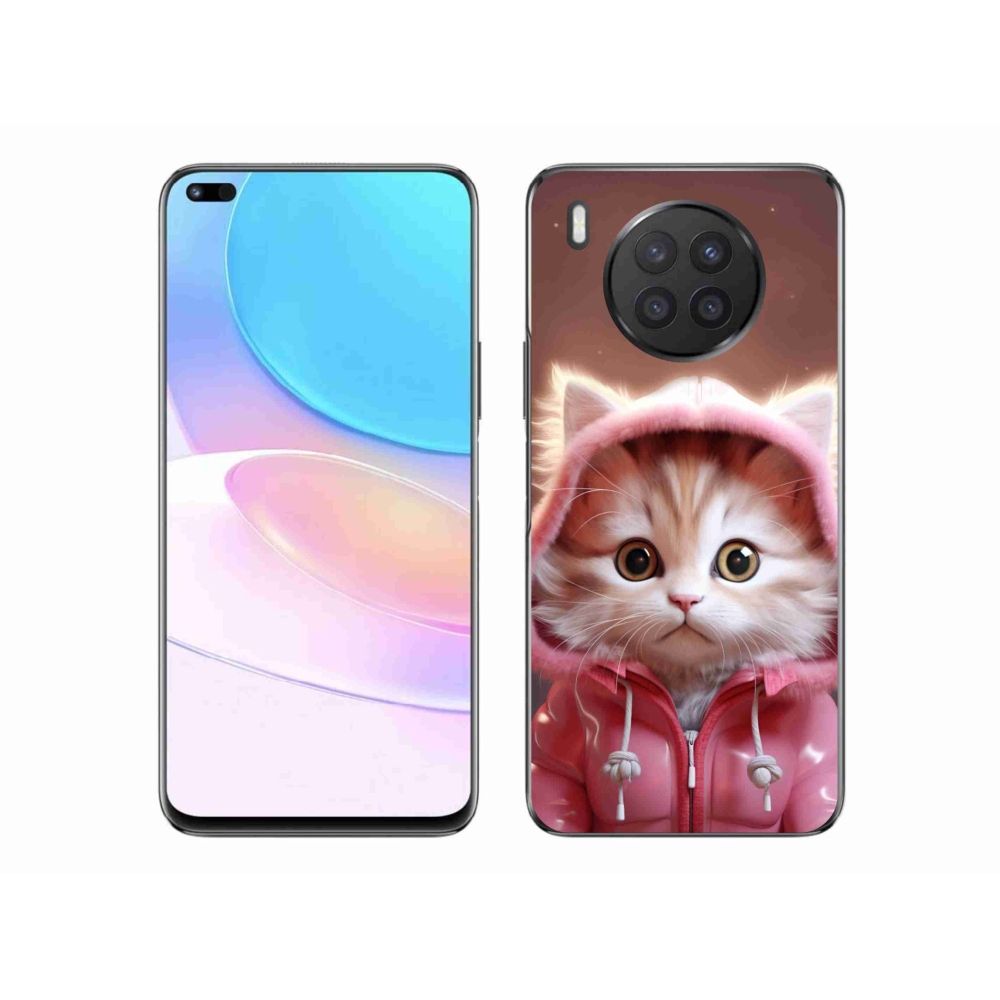 Gél borító mmCase a Honor 50 Lite készülékhez - aranyos cica 3