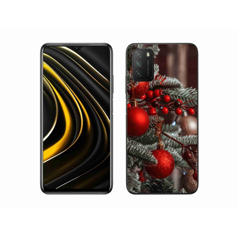 Gél borítás mmCase a Xiaomi Poco M3-hoz - karácsonyi dekorációk 2