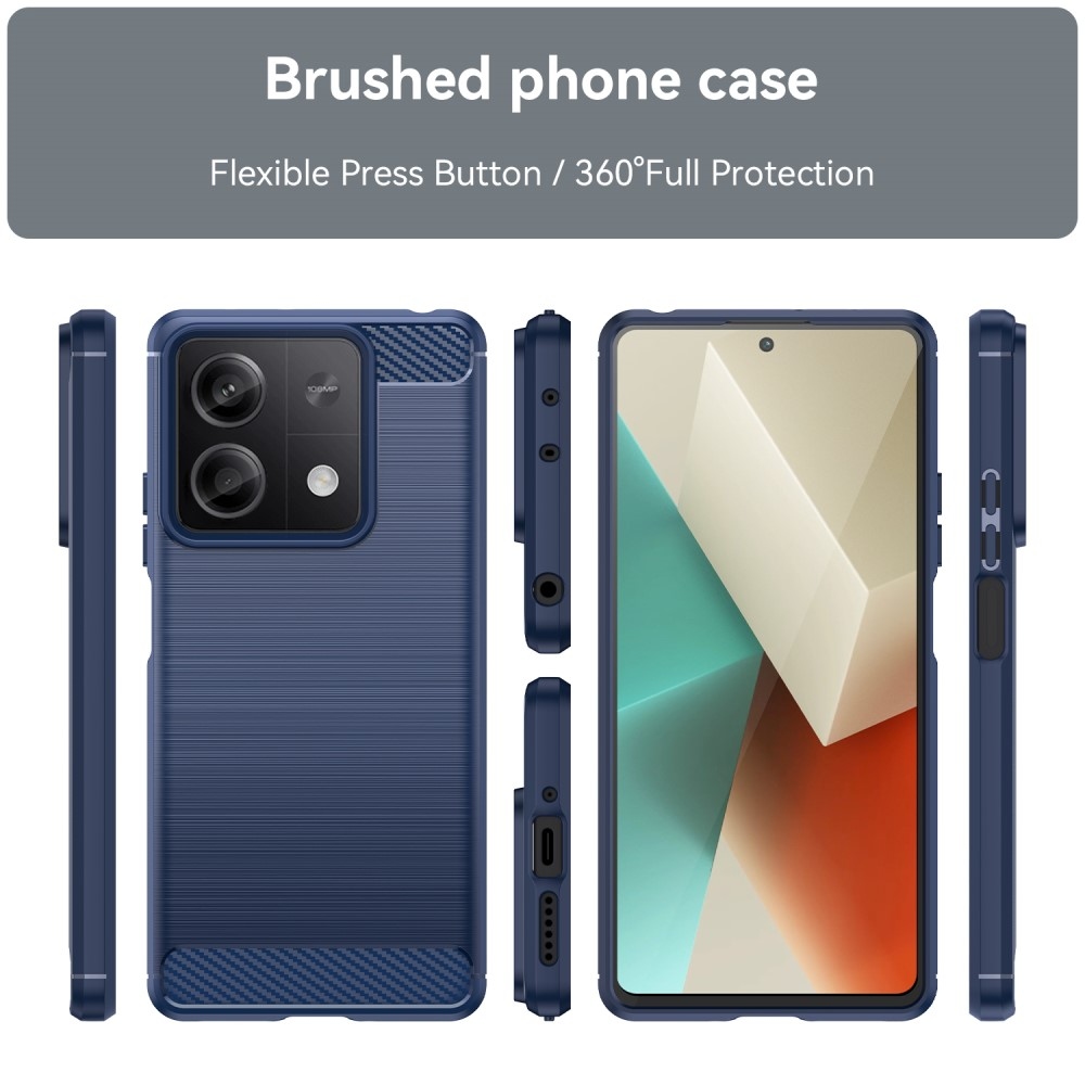 Szénálló zselés tok Xiaomi Redmi Note 13 5G - kék