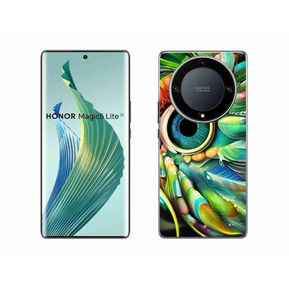 Gél borítás mmCase a Honor Magic 5 Lite 5G számára - absztrakt motívum 18