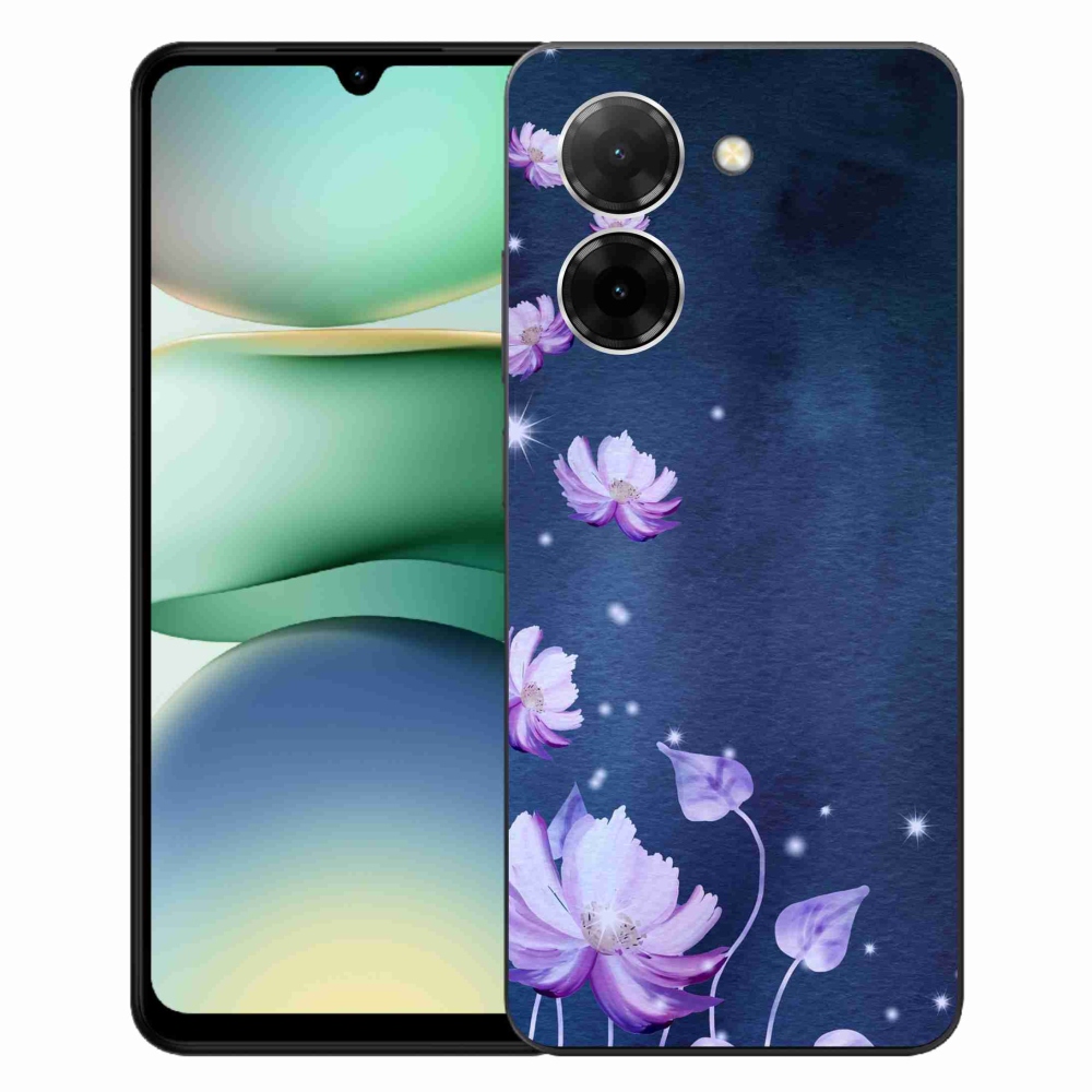 Gél borító mmCase a Xiaomi Redmi A5 (171.7x77.8x8.3mm) - hulló virágokhoz