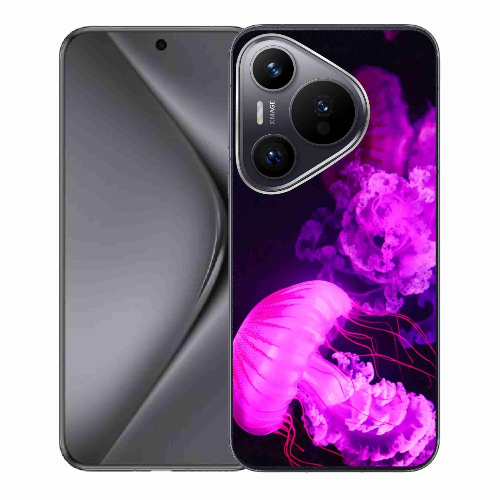 Zselés borító mmCase a Huawei Pura 70 készülékhez - medúza 1