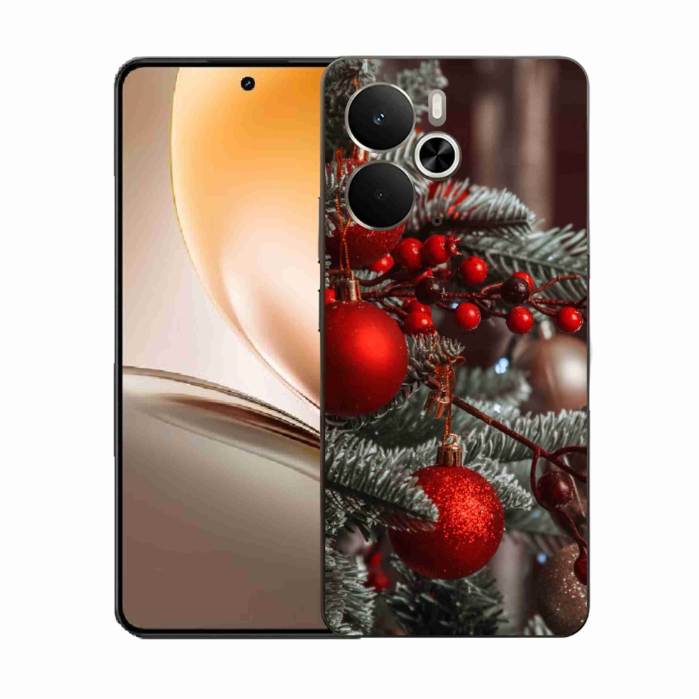 Gél borítás mmCase a Realme 14 5G számára - karácsonyi dekorációk 2