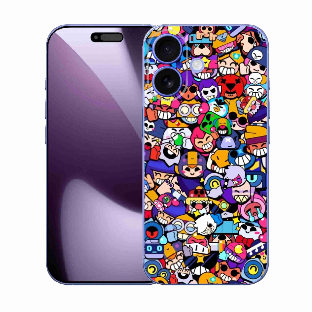 Zselés borítás mmCase iPhone 17 készülékhez - brawl stars 2