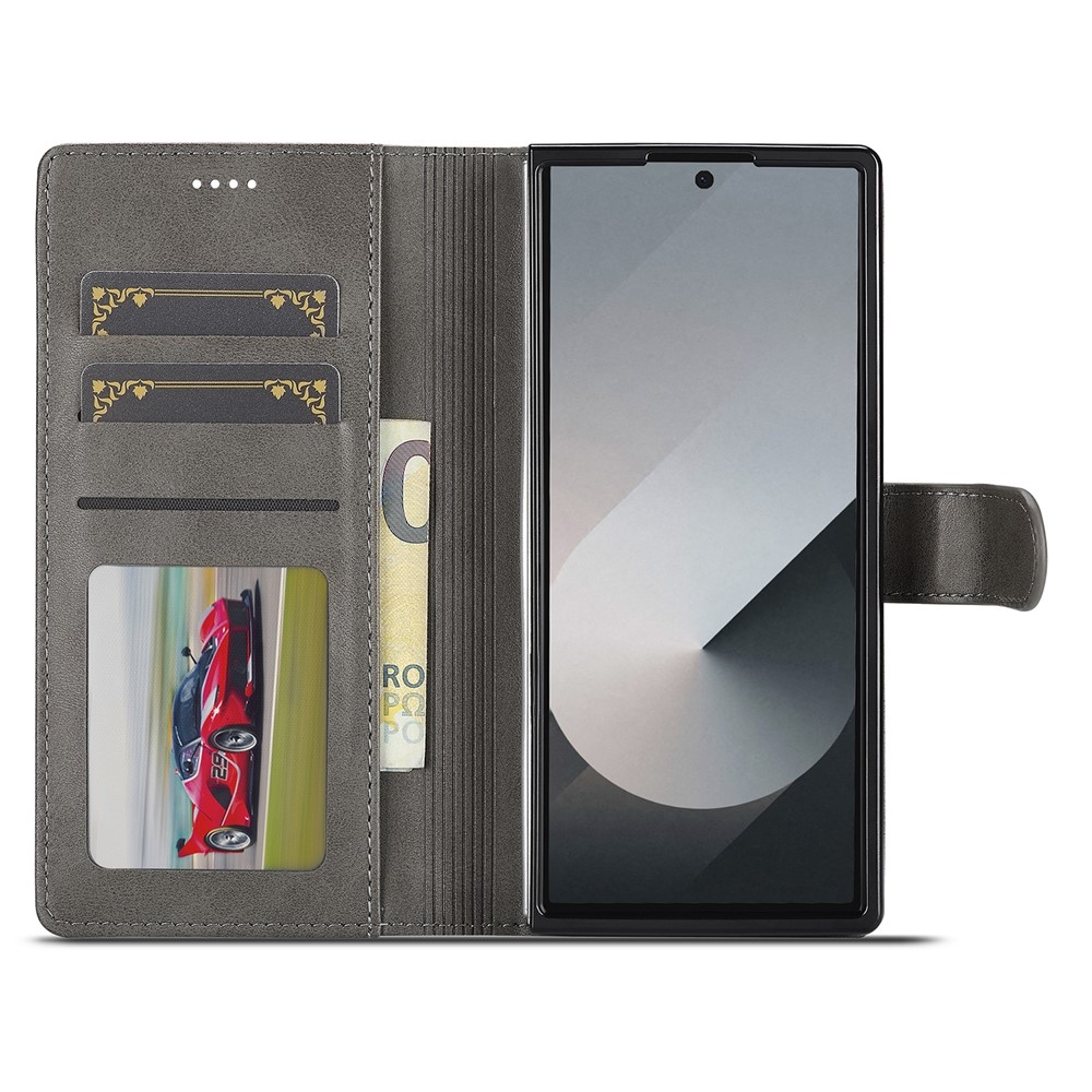 IMEEKE könyvtáska Samsung Galaxy Z Fold7 5G - szürke