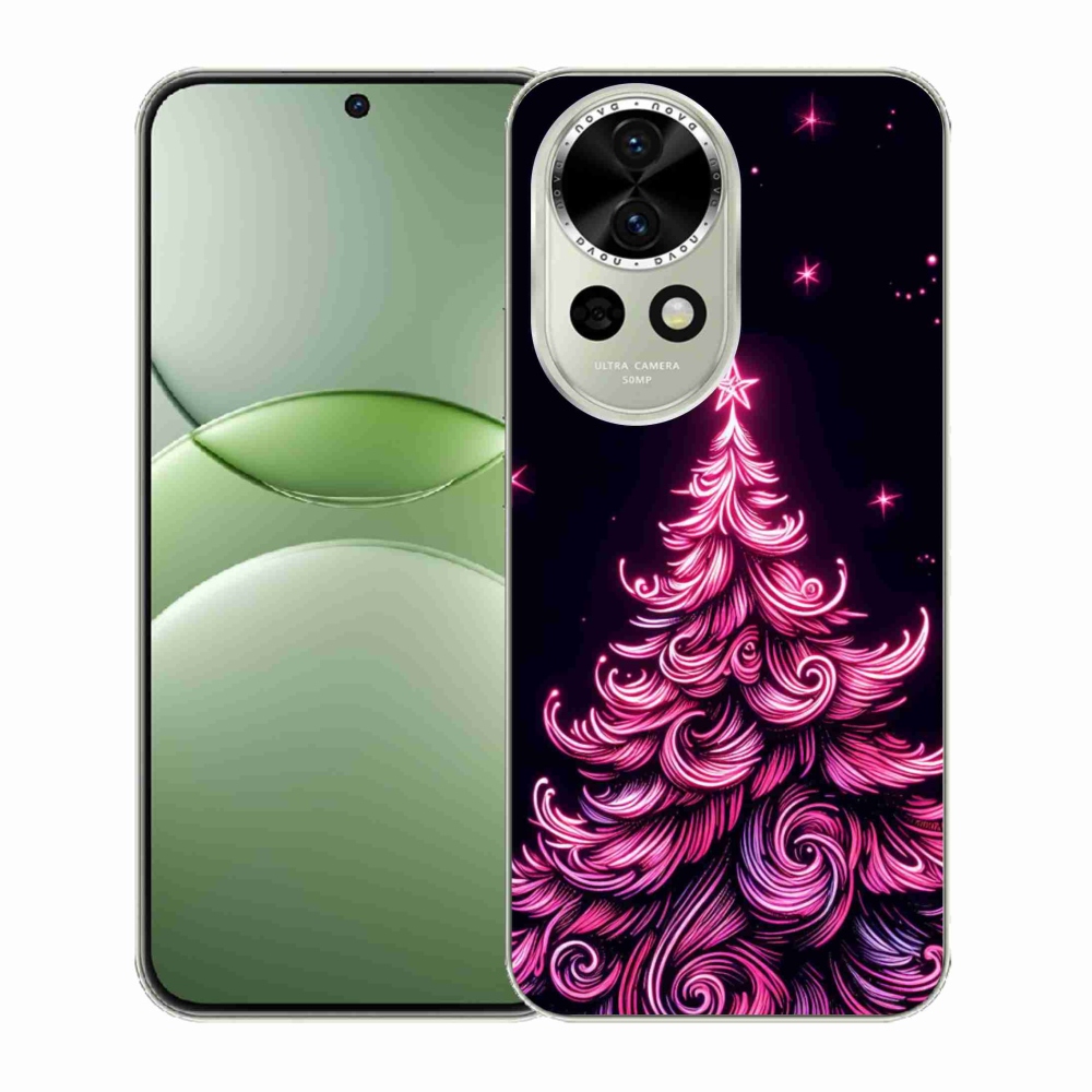 Gél borítás mmCase a Huawei Nova 13 5G-hez - neon karácsonyfa 2