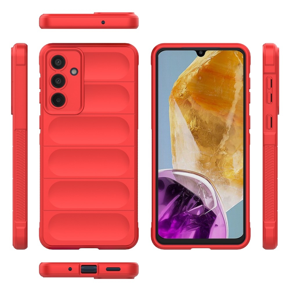 Rugg tartós zselés tok Samsung Galaxy M55 5G - piros