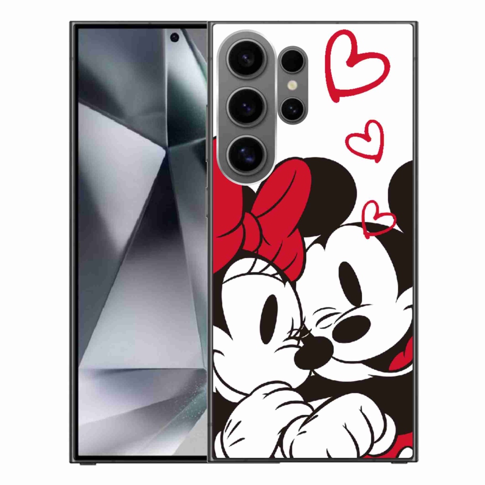 Zselés borítás mmCase Samsung Galaxy S24 Ultra készülékhez - minnie és mickey