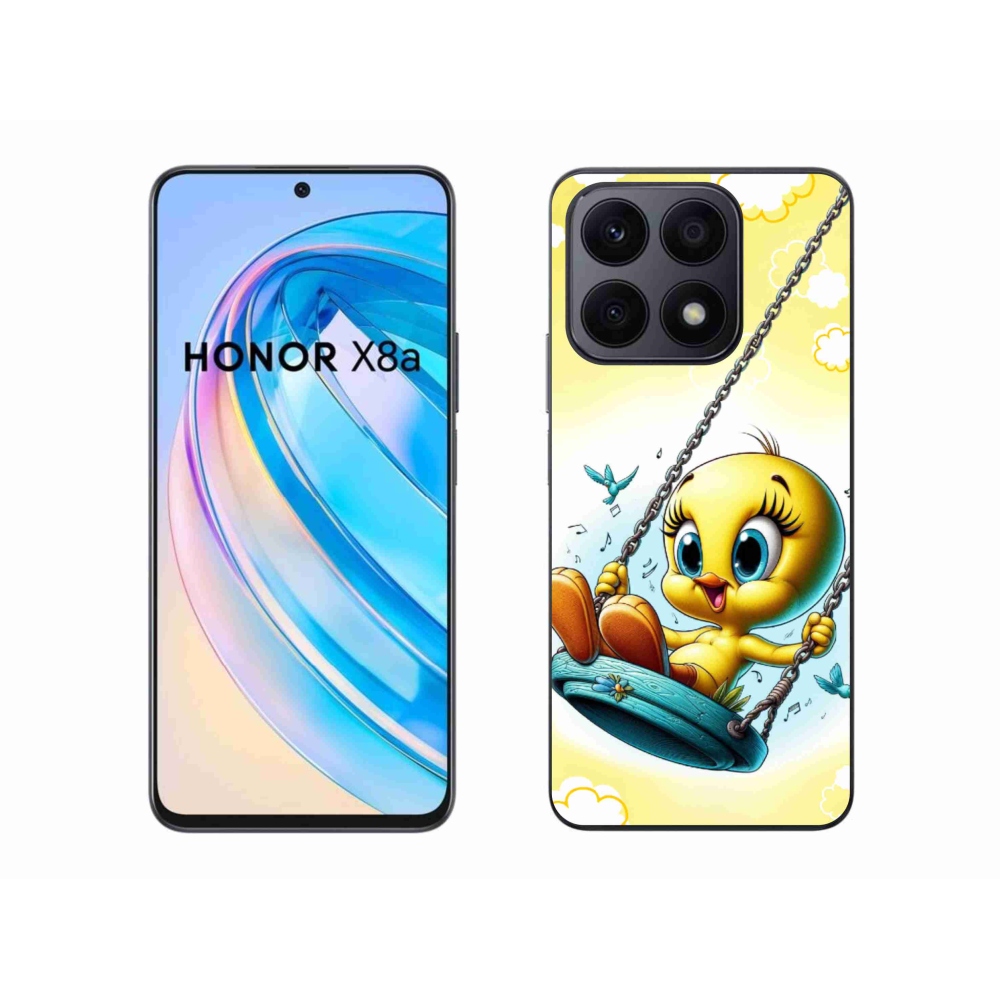 Zselés borítás mmCase a Honor X8a számára - tweets
