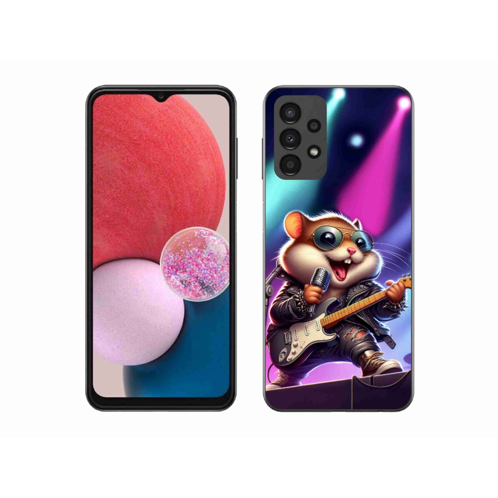 Gél borítás mmCase Samsung Galaxy A13 4G - hamster rockerhez