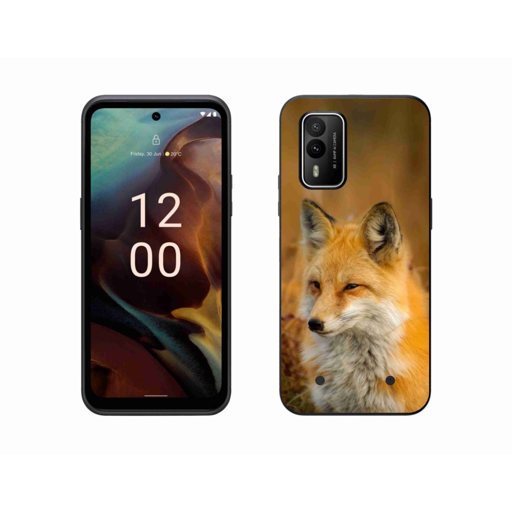 Zselés borítás mmCase a Nokia XR21 készülékhez - róka