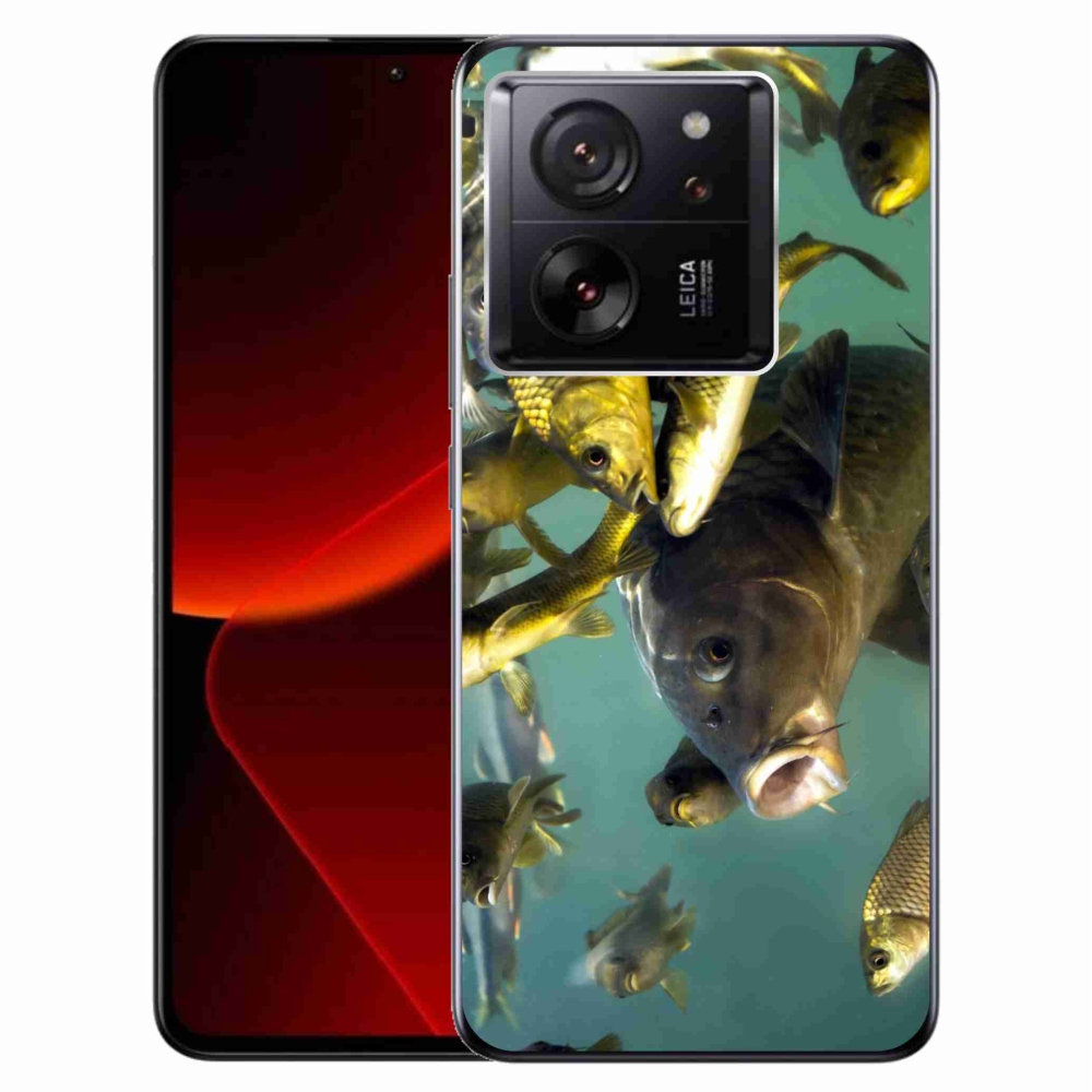 Gél tok mmCase a Xiaomi 13T/13T Pro számára - halak iskolája
