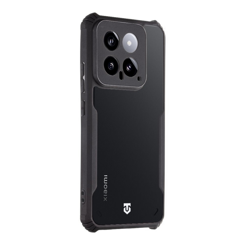 Taktikai Quantum lopakodó fedél a Xiaomi 14 számára Clear/Fekete