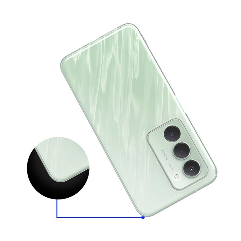 Átlátszó zselés tok Xiaomi Redmi 15 4G (171mm) - átlátszó