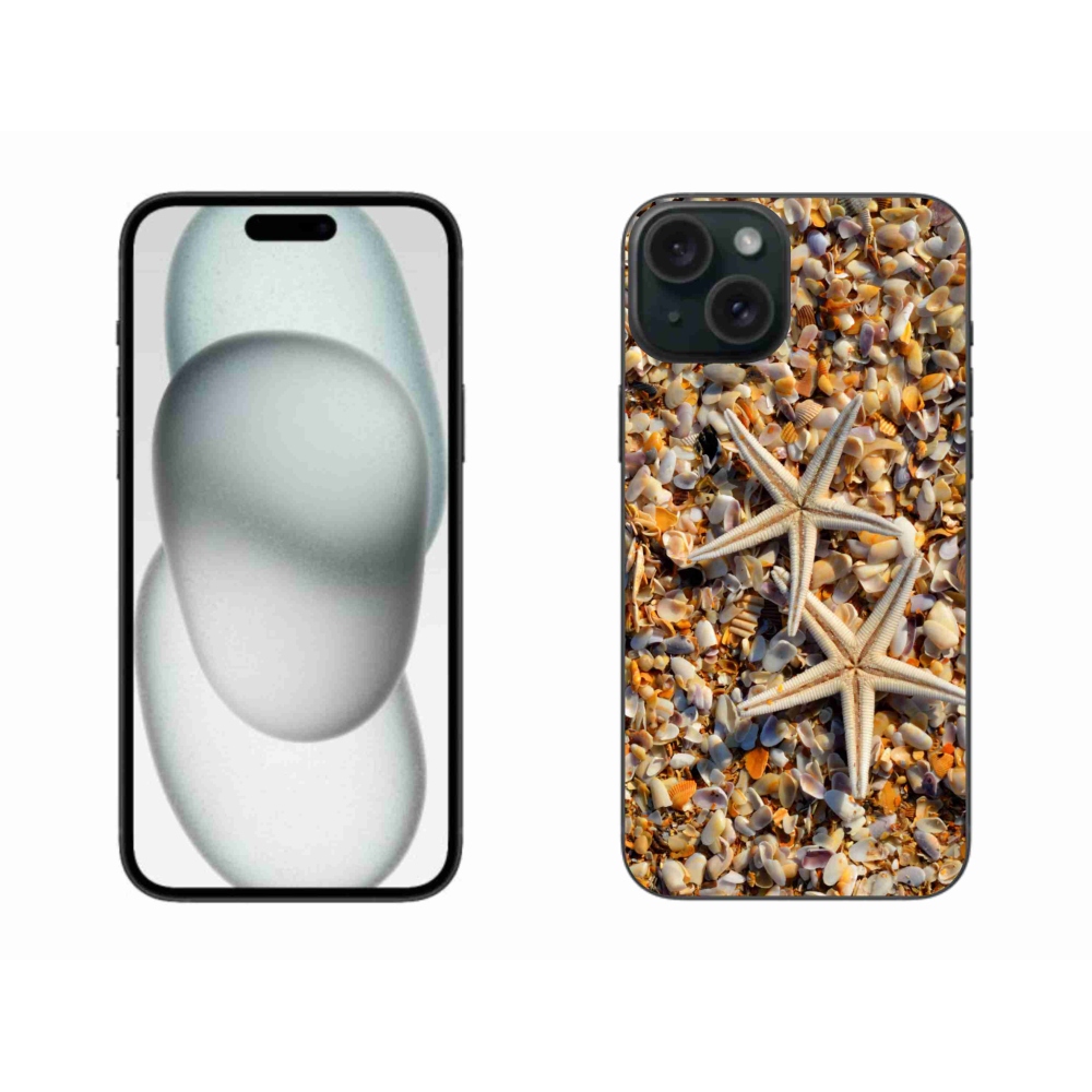 Zselés borítás mmCase iPhone 15 Plus készülékhez - tengeri csillag