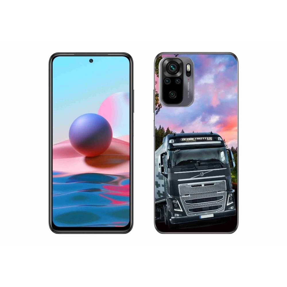 Gél borítás mmCase a Xiaomi Poco M5s készülékhez - teherautó 2