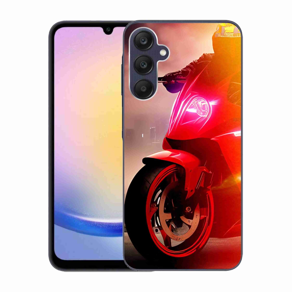Gél borítás mmCase Samsung Galaxy A25 5G - motorkerékpárhoz