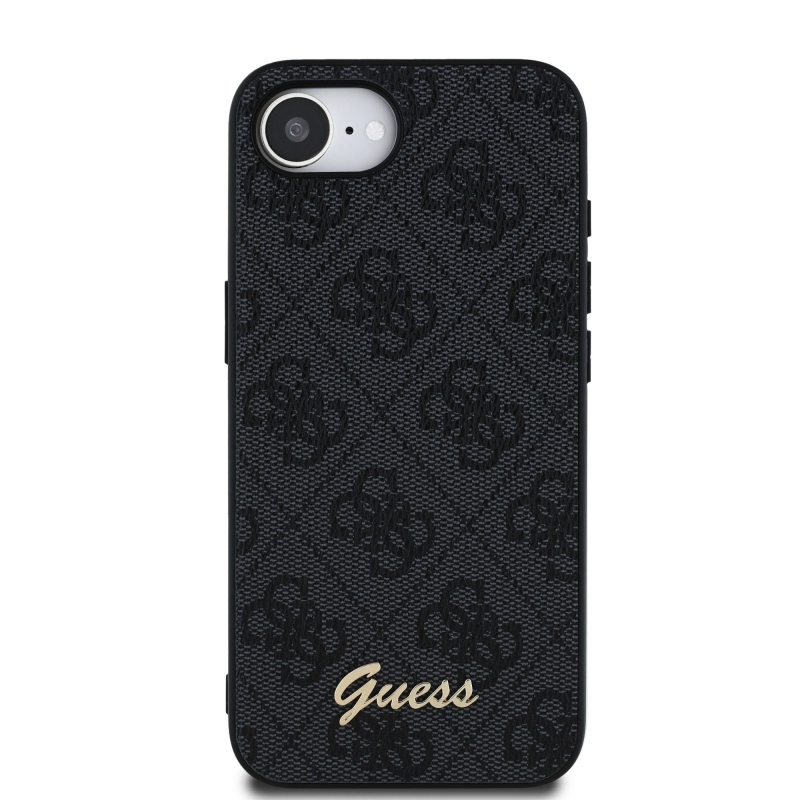 Guess 4G hátlap iPhone 16e készülékhez Szürke