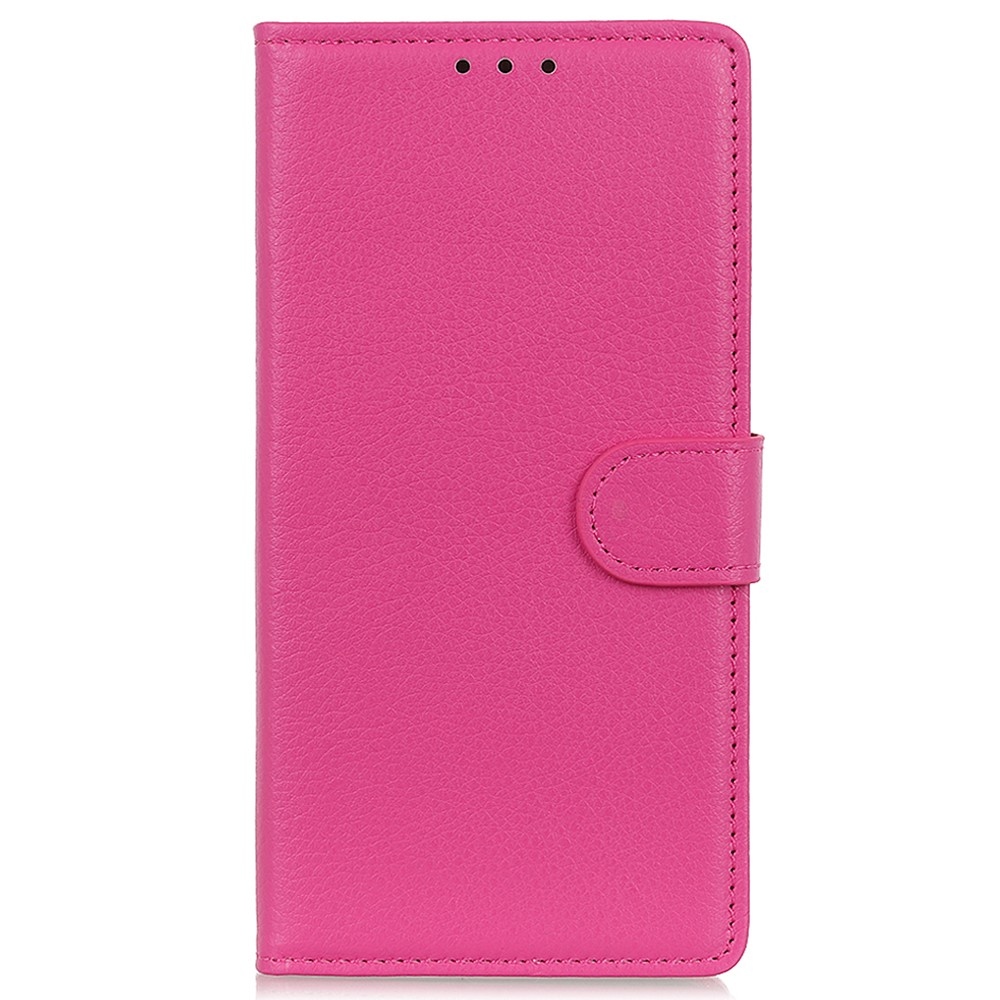 Litchie könyv tok Xiaomi Redmi Note 13 Pro 4G/Poco M6 Pro - rózsa
