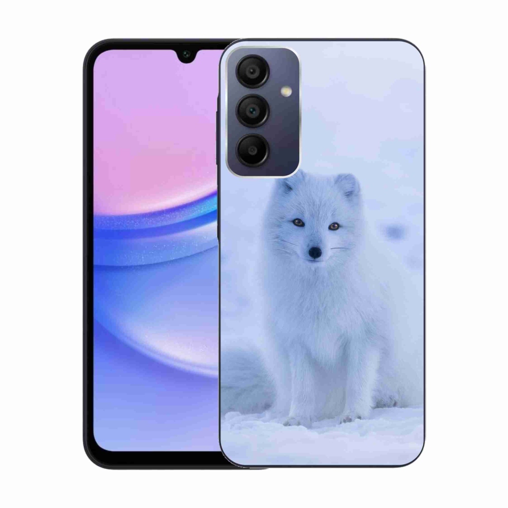 Zselés borítás mmCase Samsung Galaxy A15 4G/5G készülékhez - polár róka