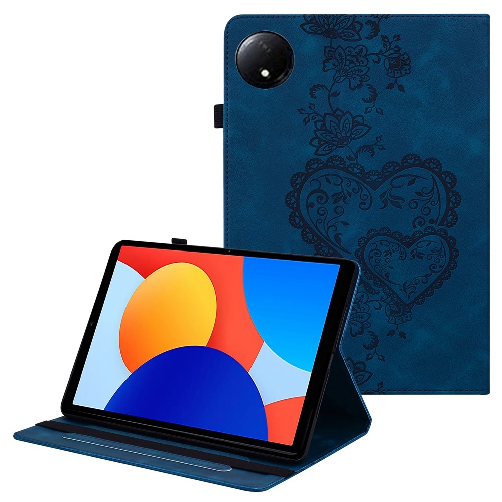 Szív záródású tok Xiaomi Redmi Pad SE 8.7 tablethez - kék