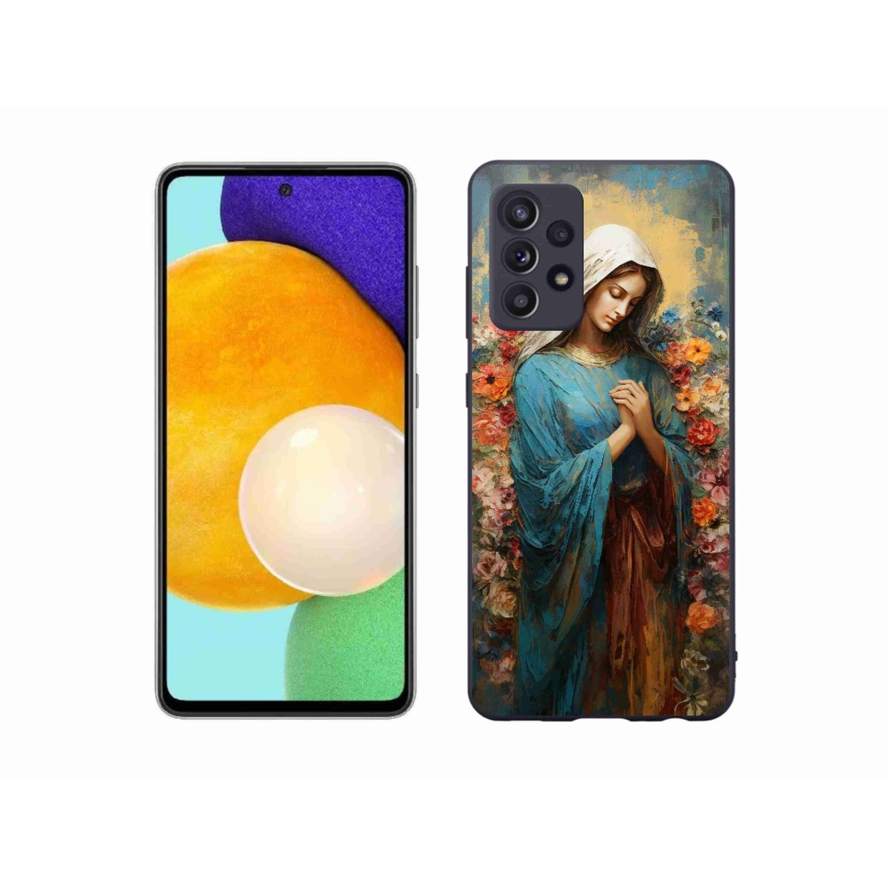Zselés borítás mmCase Samsung Galaxy A52s 5G - szent nőhöz