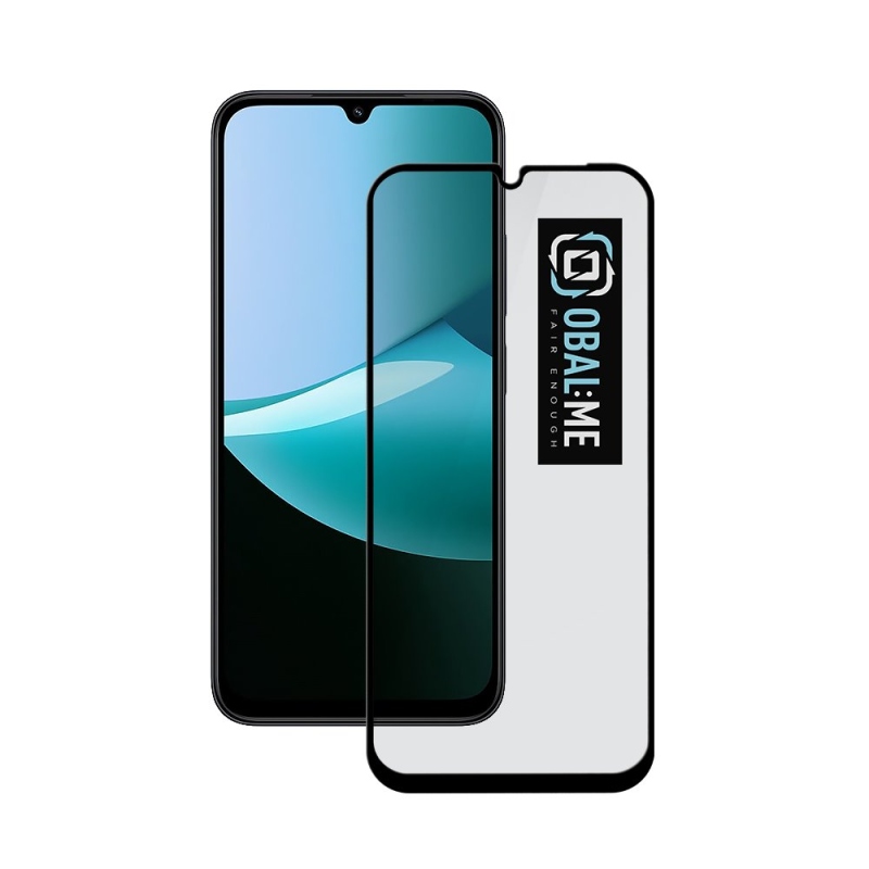 CSOMAG:ME 5D edzett üveg Xiaomi Redmi 15C 4G Fekete