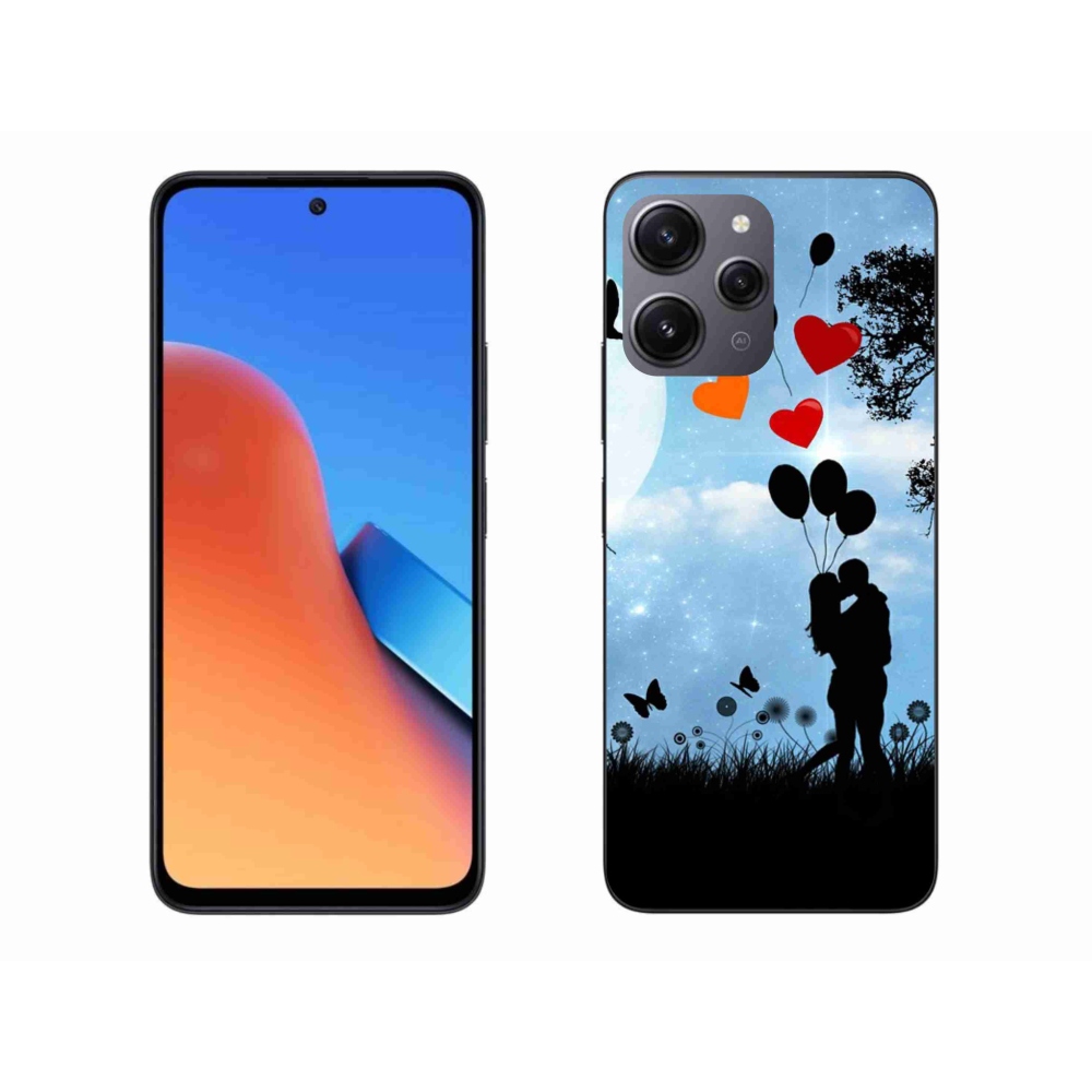 Gél tok mmCase a Xiaomi Redmi 12-hez - szerelmespár