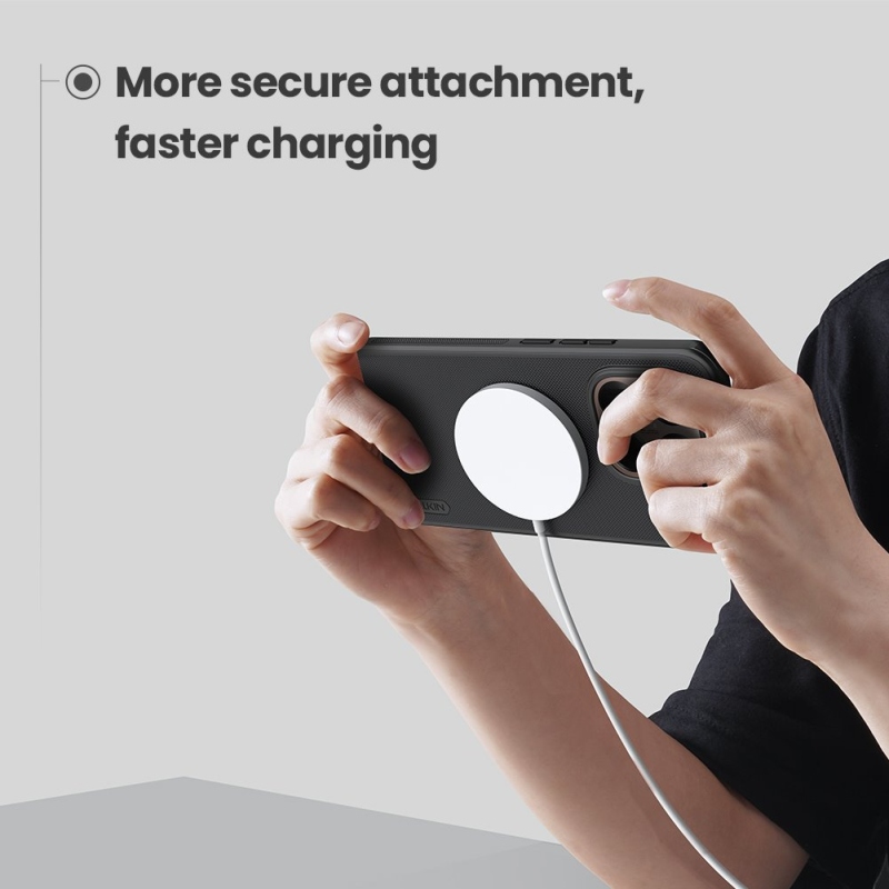 Nillkin Super Frosted PRO mágneses hátlap Xiaomi 15T Pro Fekete