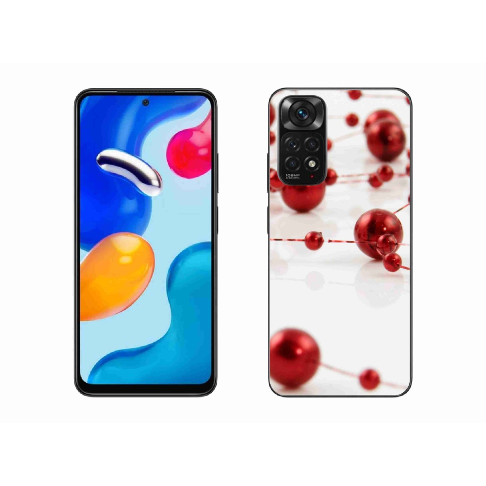 Gél borítás mmCase a Xiaomi Redmi Note 11S 4G-hez - karácsonyi lánc