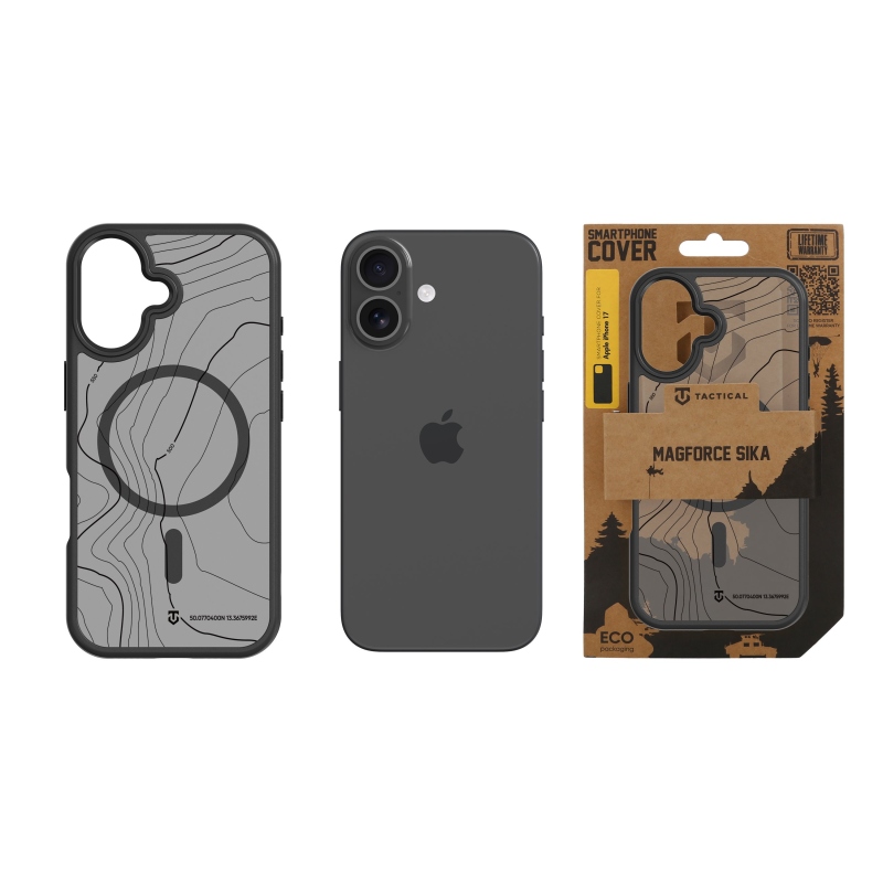 Taktikai MagForce Hyperstealth Sika borító iPhone 17 Aszfaltra