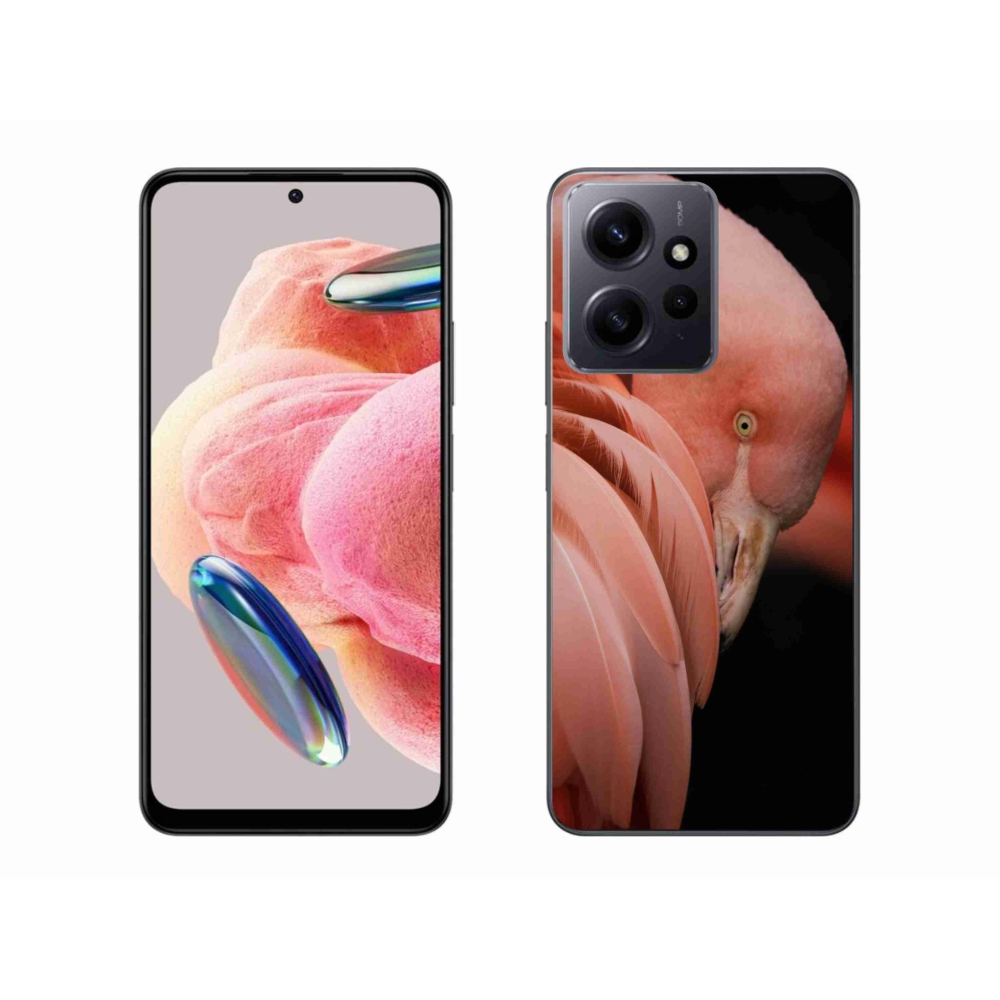 Gél borítás mmCase a Xiaomi Redmi Note 12 4G-hez - flamingó 3