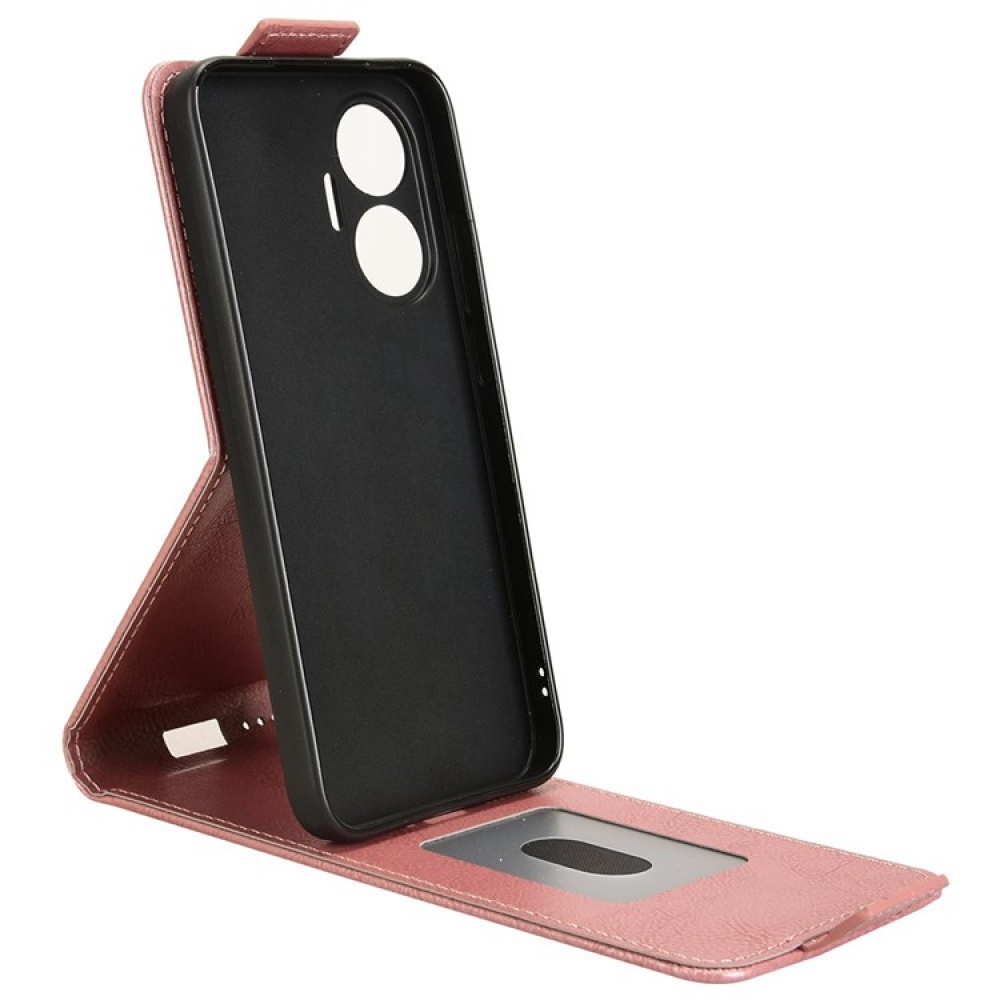 Vert flip tok a Xiaomi Poco F7 5G készülékhez - rózsaarany