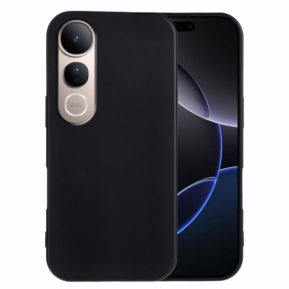 Matt zselés tok a Vivo V50 Lite 4G/5G készülékhez - fekete
