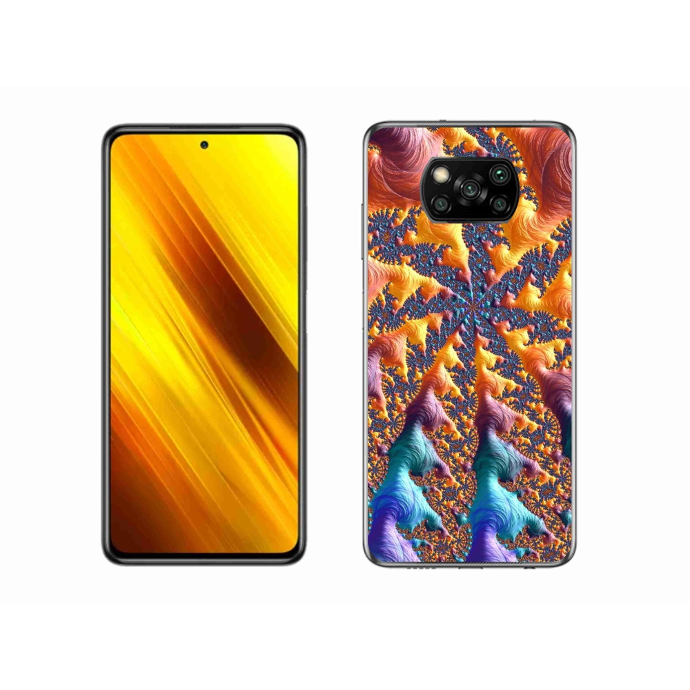 Gél borítás mmCase a Xiaomi Poco X3 Pro számára - absztrakt motívum 23