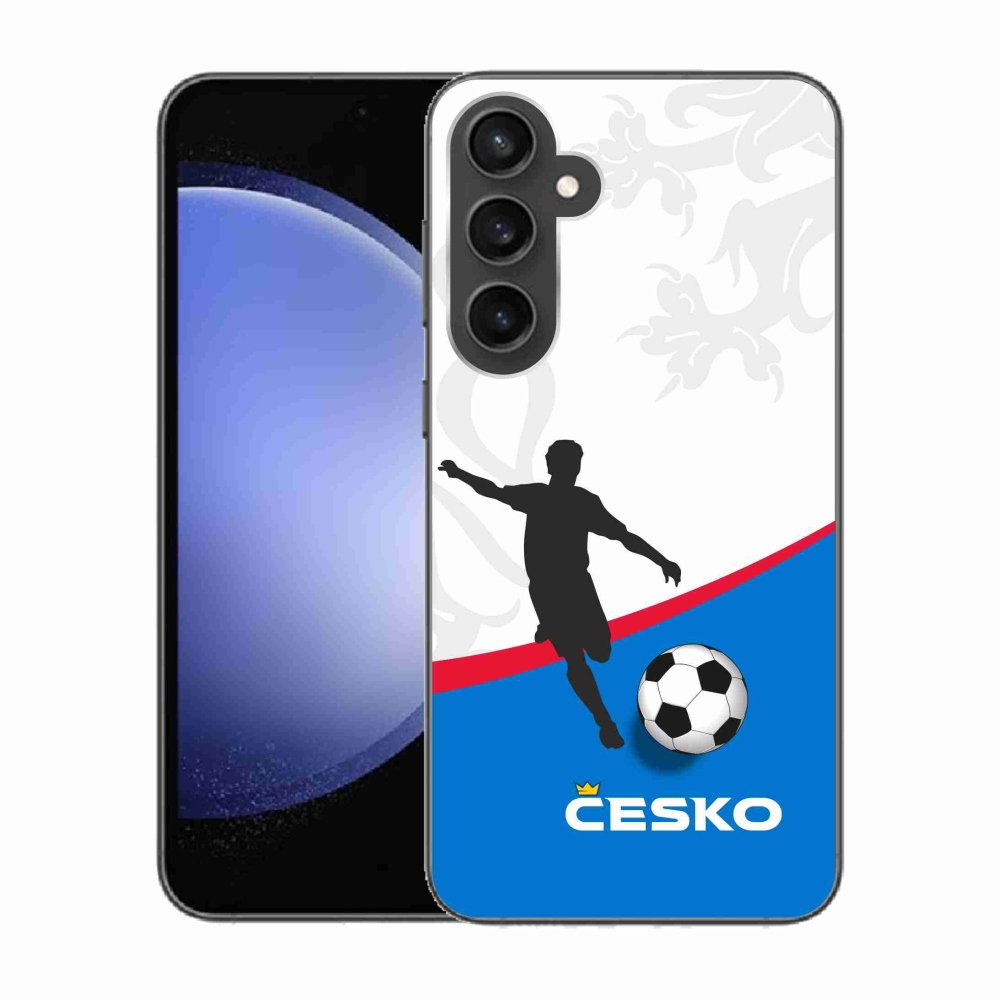 Gél borítás mmCase Samsung Galaxy S23 FE - foci Csehország 1