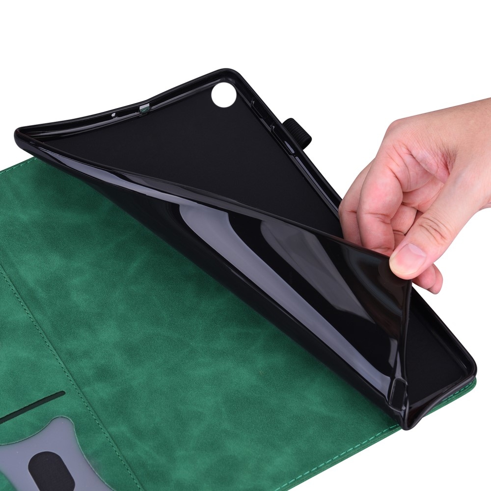 Üzleti táblagép tok Lenovo Tab P12 Pro - zöld