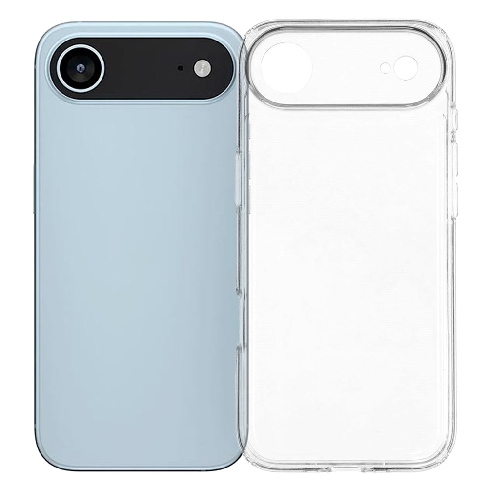 Átlátszó zselés tok iPhone 17 Air készülékhez - átlátszó