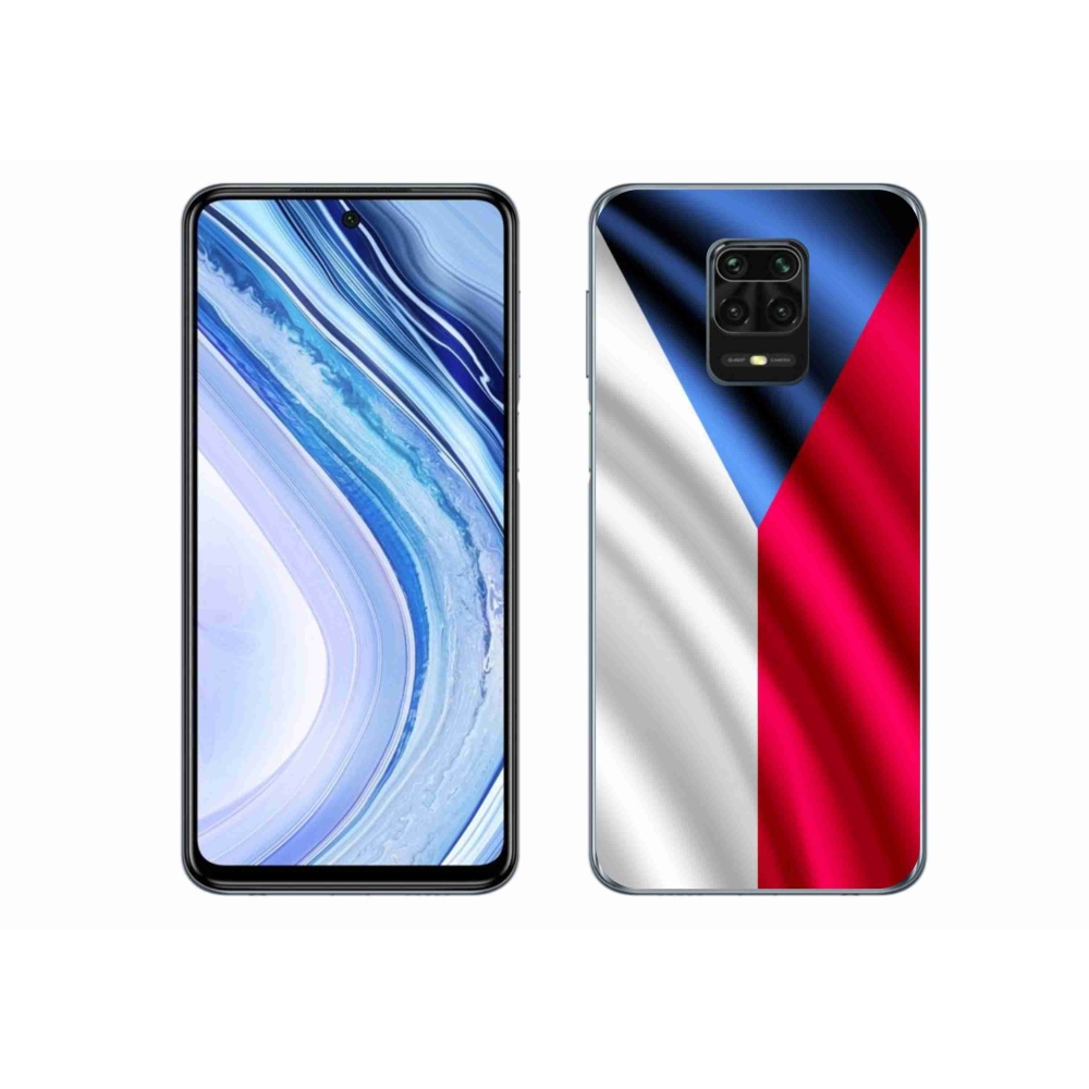 Gél borítás mmCase a Xiaomi Redmi Note 9 Pro számára - cseh zászló