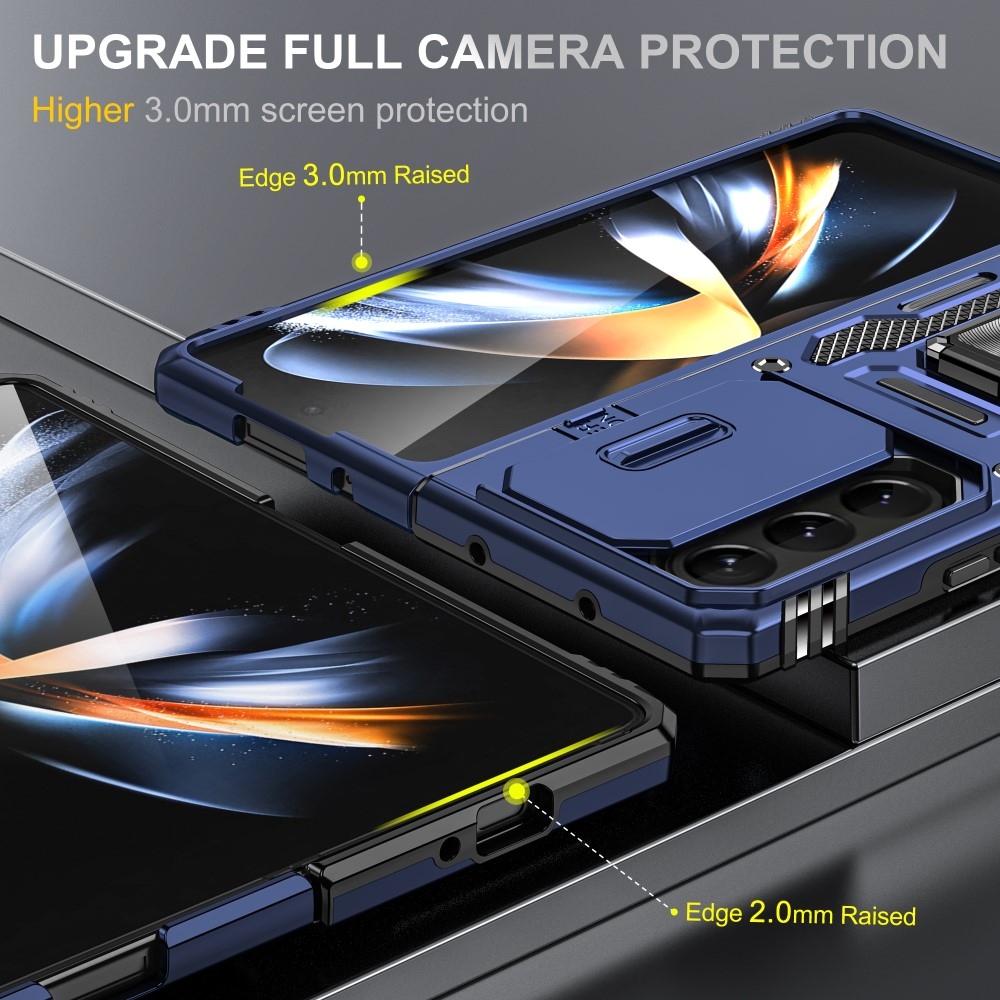 Csúszásálló borítás Samsung Galaxy Z Fold6 5G készülékhez - kék