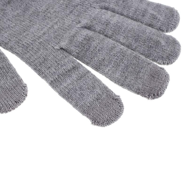 Universal touch téli mobil kesztyű - világosszürke