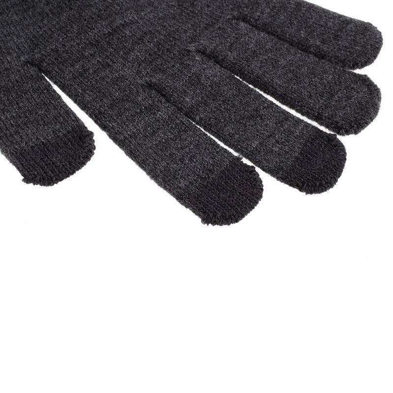 Universal touch téli mobil kesztyű - sötétszürke