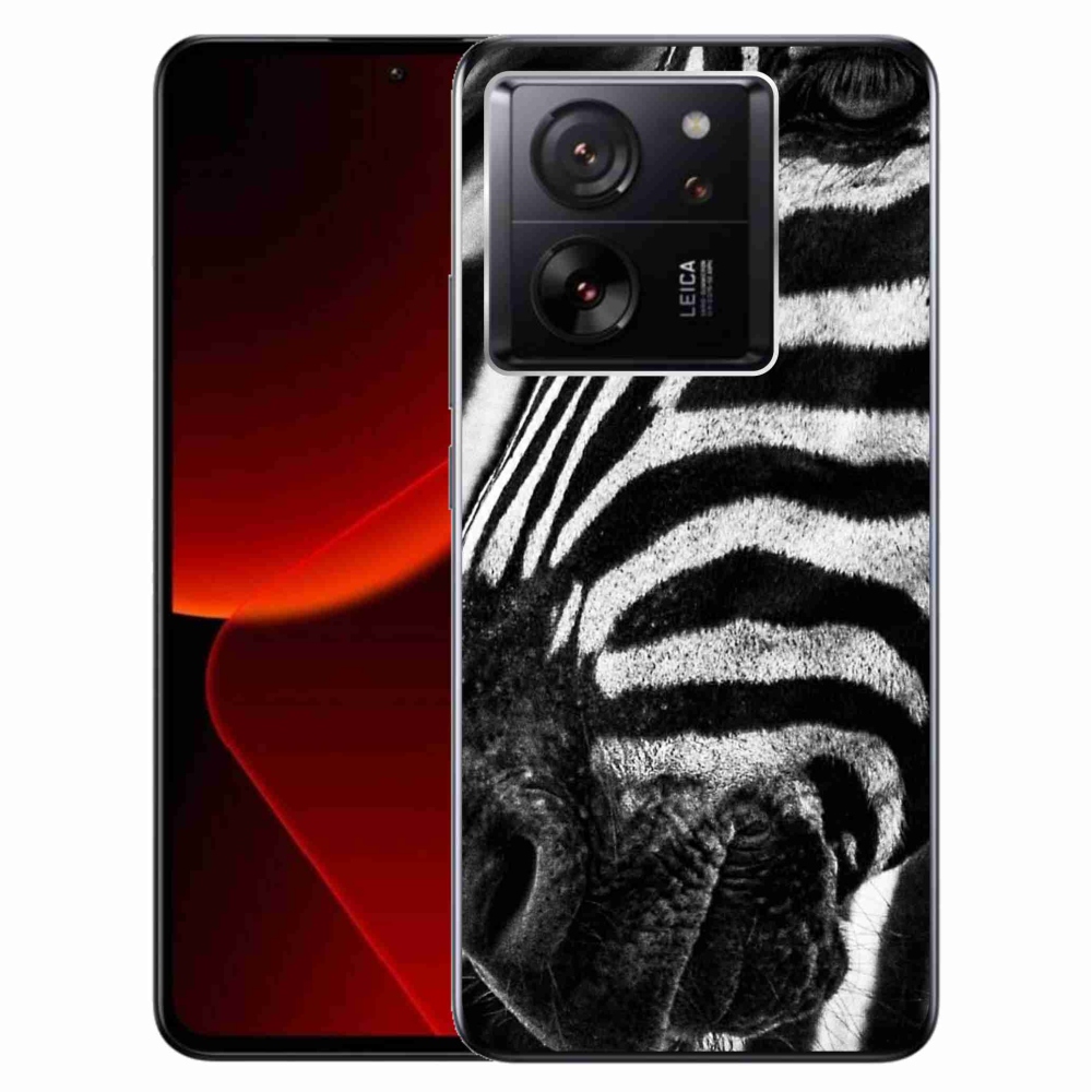 Gél borítás mmCase a Xiaomi 13T/13T Pro készülékhez - zebra