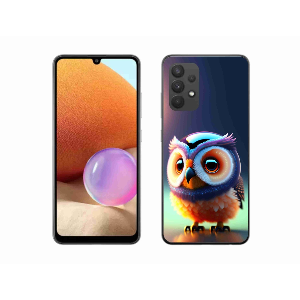 Zselés borítás mmCase Samsung Galaxy A32 4G - bagoly